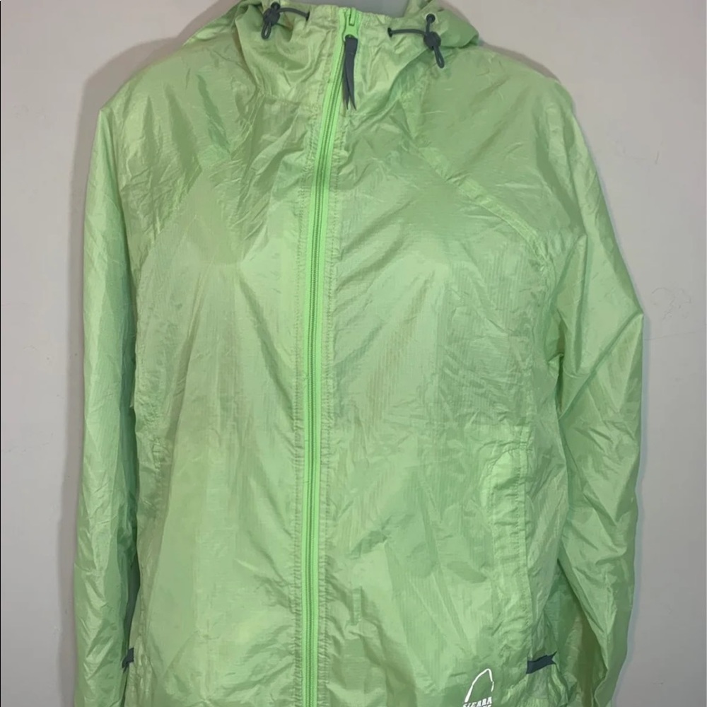 Sierra Designs lime jacket